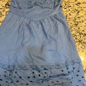 American Eagle Outfitters Blue Mini Dress